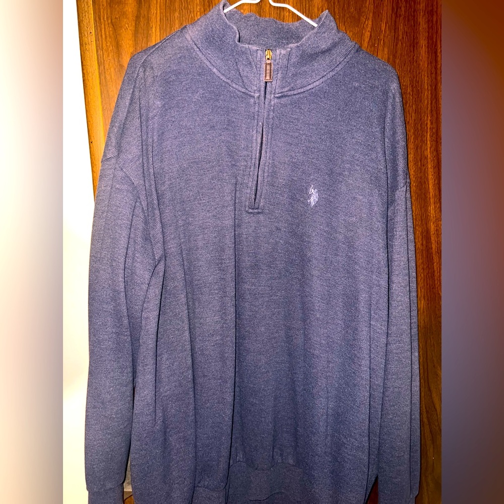 Men’s polo quarter zip